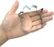 Gift Box Present Cookie Cutter 3.1" Wide x 3.2" Tall x 1" Deep Stainless Steel